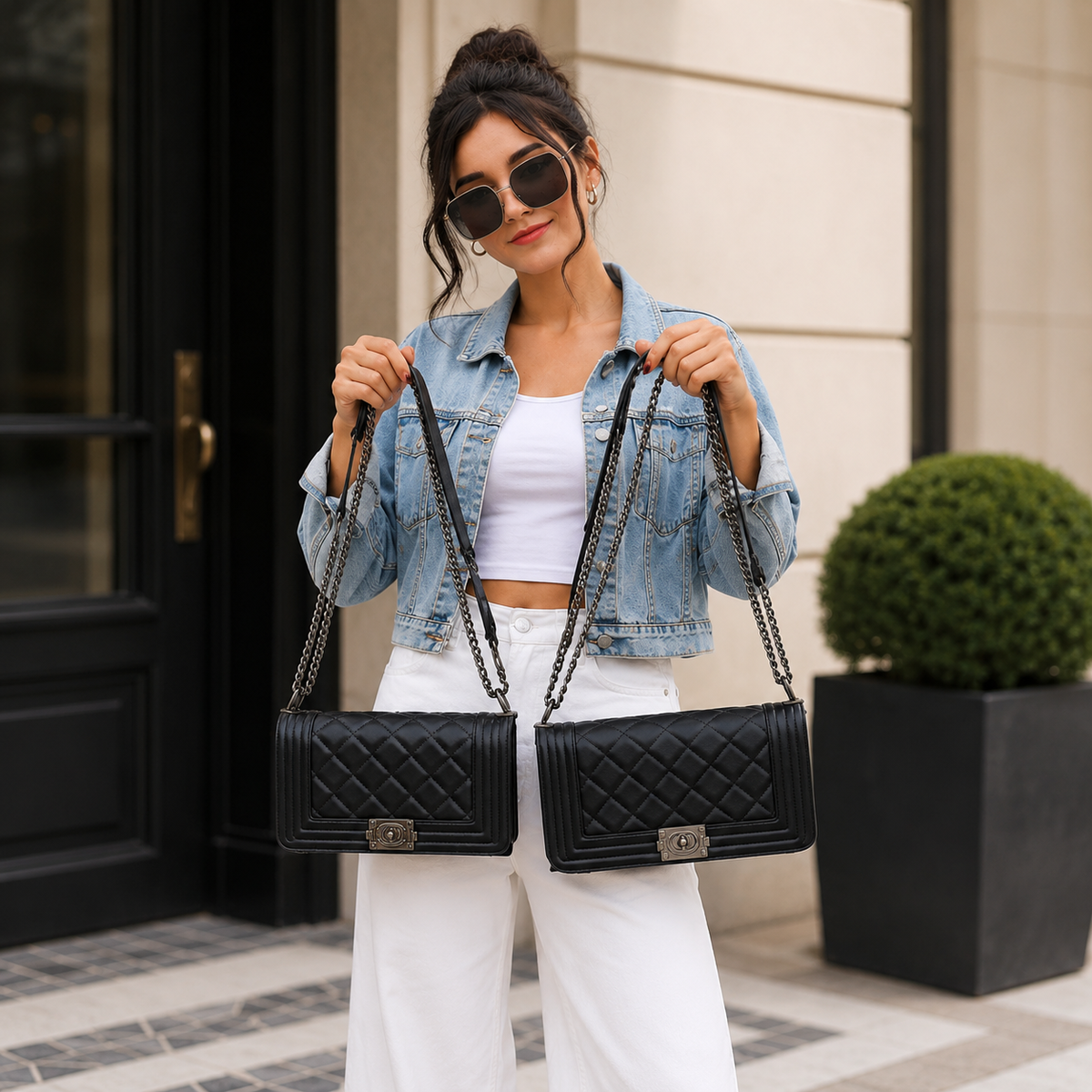 The Alix Chain Crossbody Bag