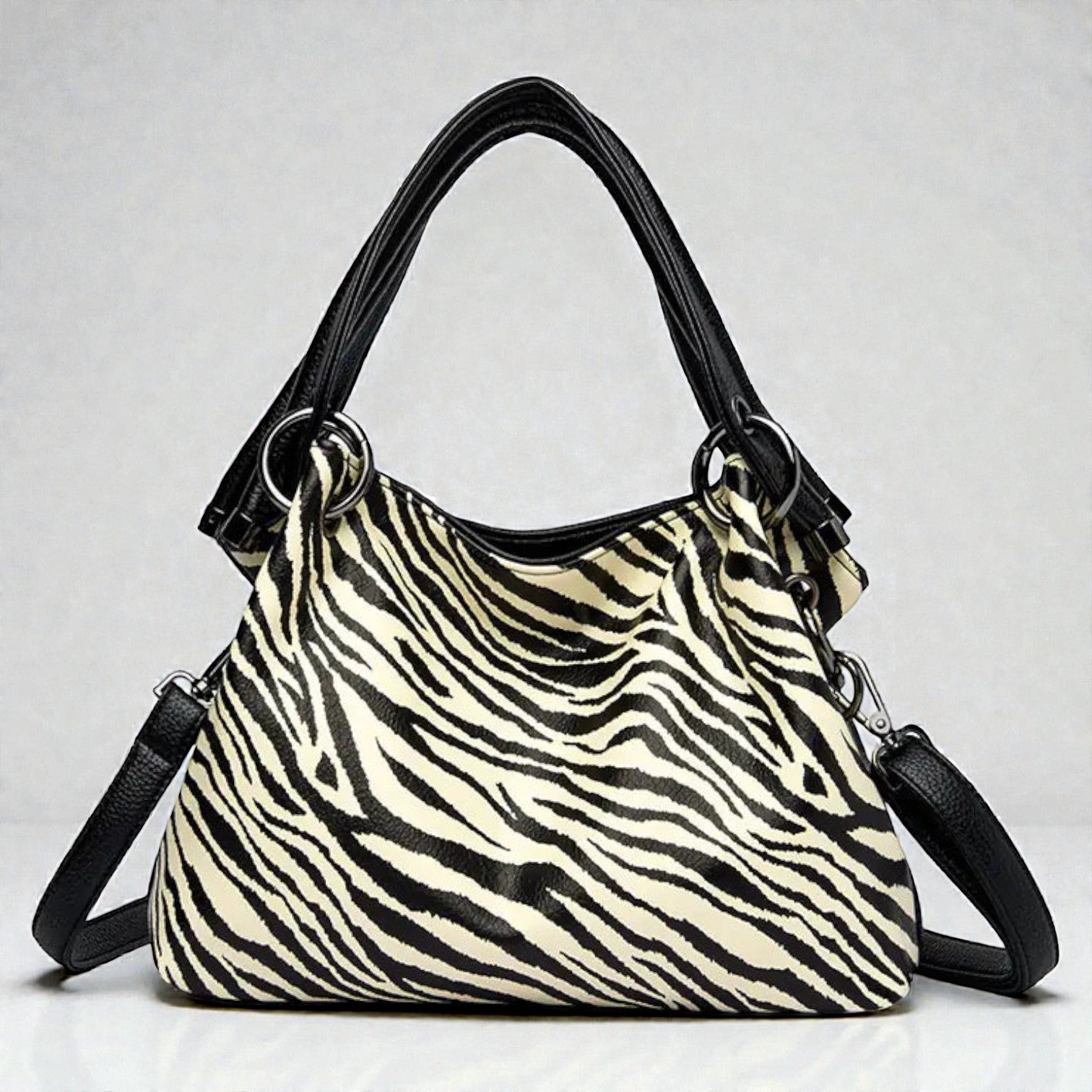 The Rhea Leopard Shoulder Bag