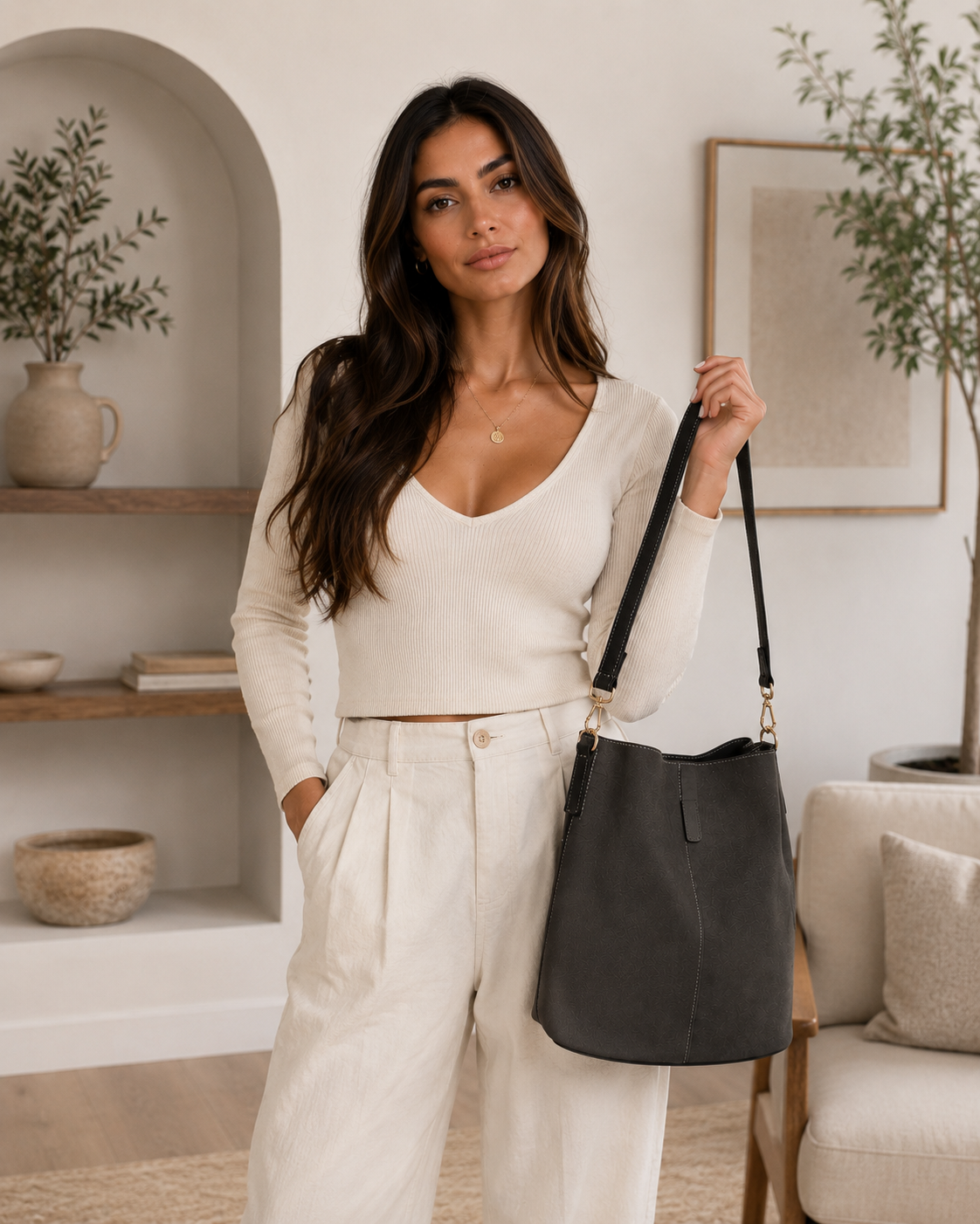 The Calder Bucket Shoulder Bag