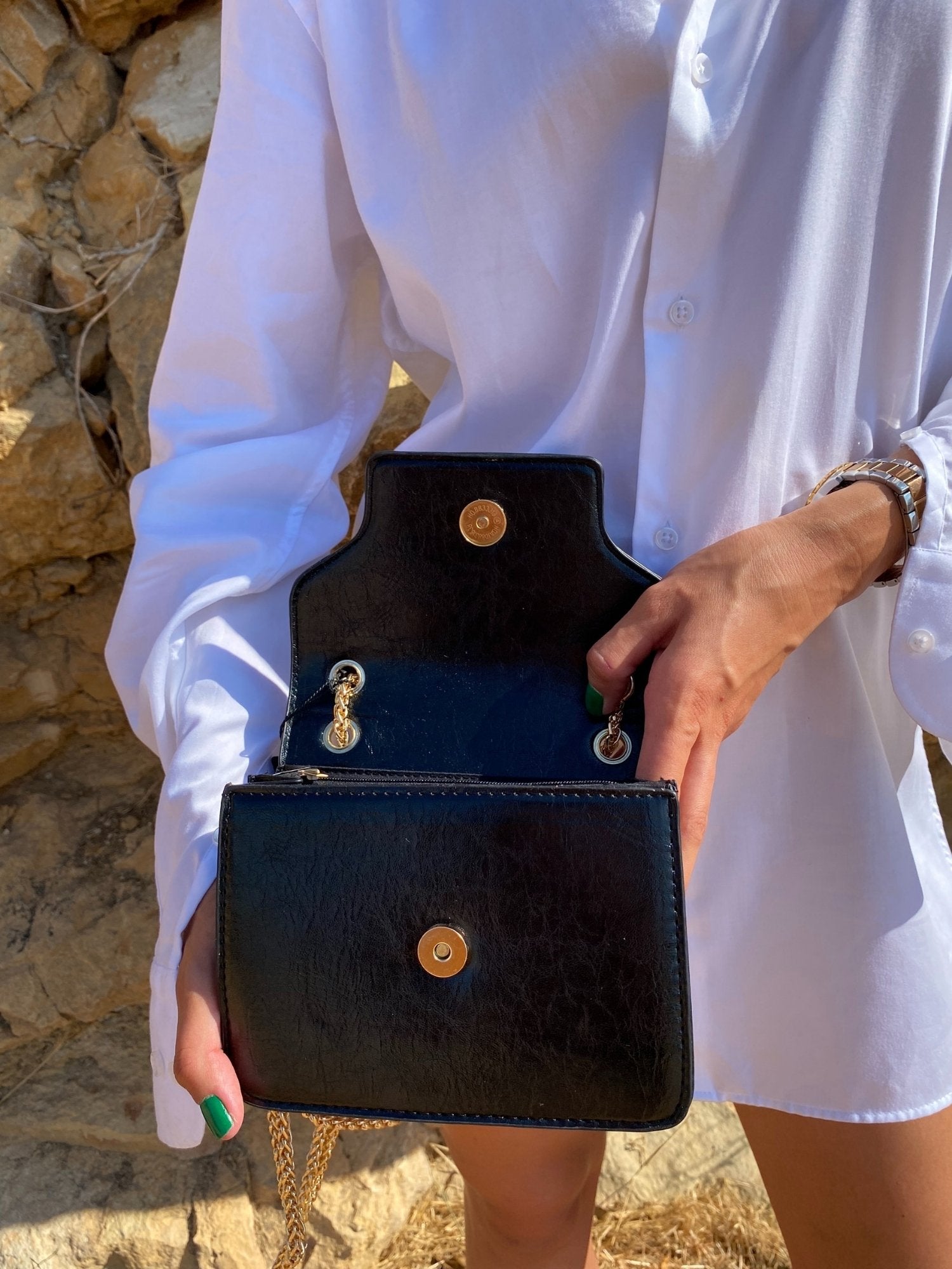 The Noir Evening Mini Bag
